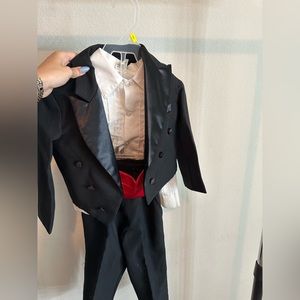 Little boys 4 piece tuxedo
